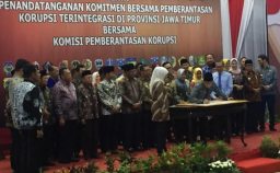 Pemprov, Walikota dan Bupati se Jatim Sepakat Cegah Korupsi