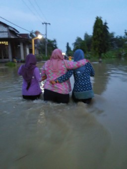 Banjir di Wilayah Benjeng, 1.070 Rumah Terendam