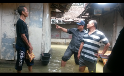 Banjir Melanda 6 Desa, Wakil Ketua Dewan Turun ke Lokasi