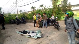 Pengendara Jupiter Asal Babat Tewas Usai Senggolan di Cerme