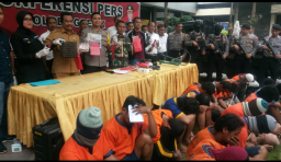 Selama Tiga Bulan, Polres Gresik Pamerkan Pengungkapan 17 Kasus 3C