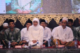 Hadiri Peringatan Lailatul Qiroah, Inilah Pesan Gubernur Jatim