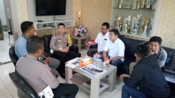 Perbaiki Jalan Bergelombang, BBPJN Rakor Bersama Satlantas Polres Pasuruan
