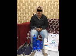 Terekam CCTV, Beginilah Aksi Pencuri Wanita di Klinik Beauty Rossa