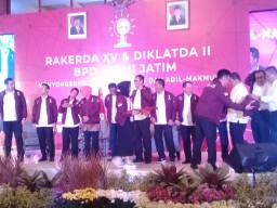 Buka Rakerda HIPMI Jatim, Inilah Pesan Khofifah