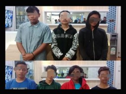 Pesta Miras dan Narkoba, Tujuh ABG Digelandang Tim Respati