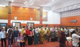 Pelantikan DPRD Kabupaten Pasuruan, Satu Orang Absen