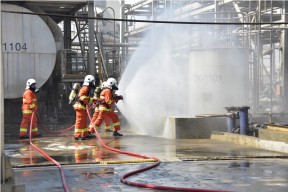 Simulasi Keadaan Darurat, Pabrik Libatkan Warga Sekitar