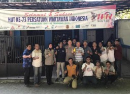 Kunjungan Balasan Polres ke PWI Gresik, Inilah Harapan Kapolres AKBP Kusworo