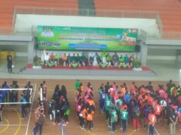 Ada yang Tak Ikut, Bupati Anna Hitung Peserta Turnamen Voli Bupati Cup  