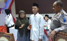Pengedar Pil Koplo di Lamongan Menikah di Polres, Setelah Akad Berpisah
