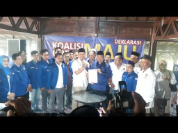 Koalisi Gerindra-Demokrat, Alif Janji Potong Leher Jika Korupsi