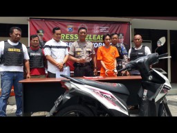 Todongkan Pisau, Perampas Hp Pelajar Terjatuh Saat Dikejar