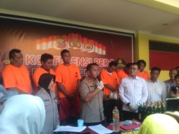 Awal Januari 2020, Polres Bojonegoro Amankan 7 Tersangka Berbagai Kasus