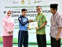 Masjid Nurul Jannah PG Ajari Tanam Sayur