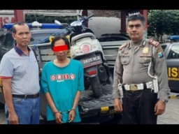 Curi Motor di Lamongan, Tertangkap Karena Tak Bisa Tunjukkan Surat-surat Kendaraan