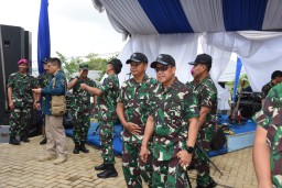 Kasal Tinjau Pembangunan Sarpras Pulstapurmar-4 Malang