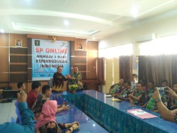 Sosialisasi SPO di Lapas, Berharap Pegawai dan Penghuni Masuk Sensus