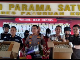 Kasus Ikan Asin Berformalin, Polisi Sita Barang Bukti Dua Ton