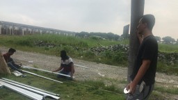 Warga Green Garden Regency Swadaya Bangun Gerbang Sterilisasi