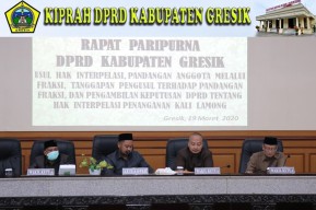 DPRD Gresik Sepakat Gelar Interpelasi Penanganan Sungai Kali Lamong