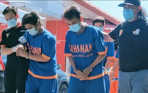 Kawanan Curanmor AKAP Bersenpi Diringkus Polda Jatim