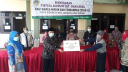 Di Kabupaten Gresik BLT Dana Desa Mulai Dicairkan
