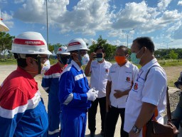 GM Pertamina Asset 4 Tinjau CPP Gundih Pastikan Kondisi Aman