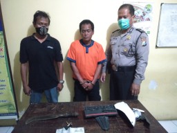 Mabuk Berat, Pelaku Rusak Posko Covid-19 di Bungah Gresik