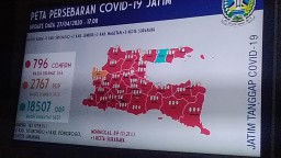Update Corona Jatim 27 April: Pasien Positif Tambah 11 Orang