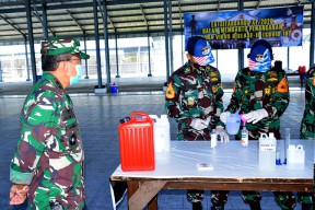 Taruna AAL Produksi Hand Sanitizer dan Cairan Disinfektan