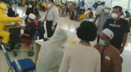 Hasil Rapid Test 145  TKI asal Malaysia, Negatif  Corona