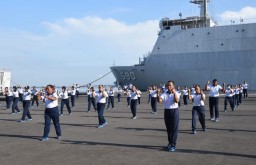 Panglima Koarmada II Ajak Seluruh Prajurit Rajin Olah Raga