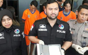 Polrestabes Surabaya Buru Pemasok 4.500 Butir Ineks