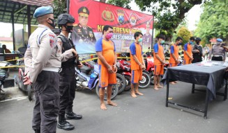 Kawanan Jambret Milenial Diringkus Polres Jombang