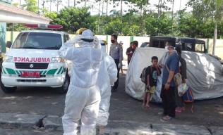 Ditolak Warga Rusunawa, Polisi Jemput Paksa Penghuni ODP