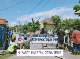 Warga Sekampung Jalani Isolasi Mandiri