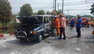 Antre Isi BBM, Mesin Korselet Api Hanguskan Seluruh Mobil