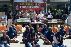 37 Penjahat di Kota Lumajang Diamankan Dalam 2 Pekan