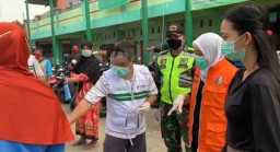 Bupati Bojonegoro Kawal Tim Gugus Covid-19 Gelar Rapid Tes Massal di Pasar Tradisional