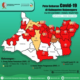 Satu Warga Kanor Positif Covid-19, Total Kumulatif 56 Kasus di Bojonegoro