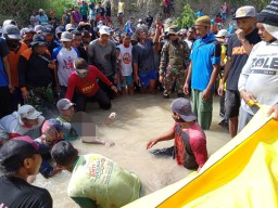 Petani Hutan Gondang Bojonegoro yang Terseret Arus Sungai Ditemukan Meninggal