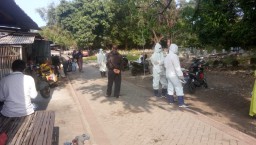 Warga Kebomas Positif Corona Meninggal Dunia