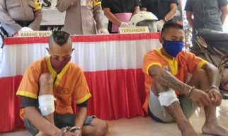 Satreskrim Polres Lamongan Tembak Pelaku Curanmor