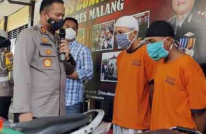 Buron Curanmor Kasembon Dibekuk Polres Malang