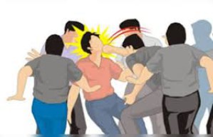 Maling Motor Dihajar Hingga Patah Kakinya