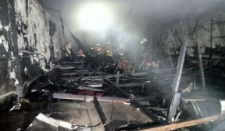 Korselting Listrik, RM Miroso Tulungagung Terbakar