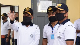 Wadankodilatal Tinjau Fasilitas Pendidikan Kodikmar