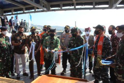 Bupati Banyuwangi Sambut KAL Rajekwesi Bergabung di Lanal Banyuwangi