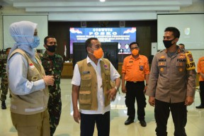 BNPB Turun ke Jember, Pantau Operasional Mobil PCR